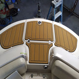 Darrahopens Outdoor Recreation > Boating > Boating Accessories 2005 Chaparral Sunesta 274 Swim Platform Cockpit Boat EVA Foam Teak Floor Pad SeaDek MarineMat Gatorstep Style Self Adhesive