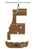 Darrahopens Outdoor Recreation > Boating > Boating Accessories 2006 Chaparral 280 Swim Platform Cockpit Boat EVA Foam Teak Deck Floor Pad Mat SeaDek MarineMat Gatorstep Style Self Adhesive