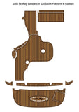 Darrahopens Outdoor Recreation > Boating > Boating Accessories 2006 Sea Ray Sundancer 320 Swim Platform Cockpit Pad Boat EVA Teak Flooring Mat SeaDek MarineMat Gatorstep Style Self Adhesive