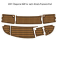 Darrahopens Outdoor Recreation > Boating > Boating Accessories 2007 Chaparral 210 SSI Swim Step Transom Boat EVA Foam Teak Deck Floor Pad Mat SeaDek MarineMat Gatorstep Style Self Adhesive