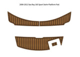 Darrahopens Outdoor Recreation > Boating > Boating Accessories 2008-2012 Sea Ray 185 Sport Swim Platform Pad Boat EVA Foam Teak Deck Floor Mat SeaDek MarineMat Gatorstep Style Self Adhesive