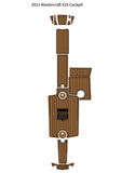 Darrahopens Outdoor Recreation > Boating > Boating Accessories 2011 Mastercraft X25 Cockpit Pad Boat EVA Foam Faux Teak Deck Floor Mat Flooring SeaDek MarineMat Gatorstep Style Self Adhesive