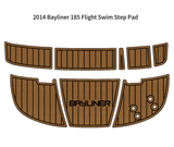 Darrahopens Outdoor Recreation > Boating > Boating Accessories 2014 Bayliner 185 Flight Swim Step Platform Boat EVA Foam Teak Flooring Pad Mat SeaDek MarineMat Gatorstep Style Self Adhesive