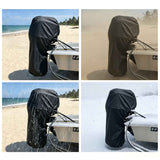 Darrahopens Outdoor Recreation > Boating > Boating Accessories 600D Oxford Outboard Motor Cover, 175-225HP Waterproof Engine Protector