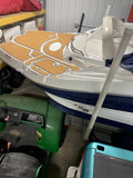 Darrahopens Outdoor Recreation > Boating > Boating Accessories Azure 240 Swim Platform Step Pad Boat EVA Foam Faux Teak Deck Floor Mat Flooring SeaDek MarineMat Gatorstep Style Self Adhesive