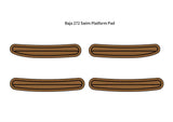 Darrahopens Outdoor Recreation > Boating > Boating Accessories Baja 272 Swim Platform Step Pad Boat EVA Foam Faux Teak Deck Floor Mat Flooring SeaDek MarineMat Gatorstep Style Self Adhesive