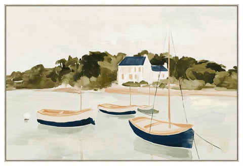 Darrahopens Outdoor Recreation > Boating > Boating Accessories Boats By The Bay Framed Artwork 120cm