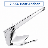 Darrahopens Outdoor Recreation > Boating > Boating Accessories Bruce Style Anchor with Mirror Polished Finish for Boat and Yacht Mooring in Various Marine Environments (3.5kg) In Australia - Darrahopens