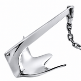 Darrahopens Outdoor Recreation > Boating > Boating Accessories Bruce Style Anchor with Mirror Polished Finish for Boat and Yacht Mooring in Various Marine Environments (3kg) In Australia - Darrahopens