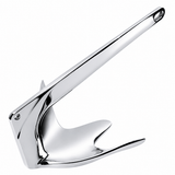 Darrahopens Outdoor Recreation > Boating > Boating Accessories Bruce Style Anchor with Mirror Polished Finish for Boat and Yacht Mooring in Various Marine Environments (5kg) In Australia - Darrahopens