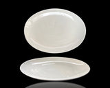 Darrahopens Outdoor Recreation > Boating > Boating Accessories bulk 12 White Fine Bone China Oval Platter 12.5ln 30x2cm