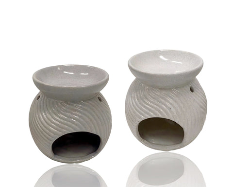 Darrahopens Outdoor Recreation > Boating > Boating Accessories bulk 24 Ceramic Ocean Wave Oil Burner 11x10cm