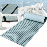 Darrahopens Outdoor Recreation > Boating > Boating Accessories EVA Foam Boat Flooring Mat Decking Sheet 240*5.7*0.6cm Light Grey