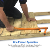 Darrahopens Outdoor Recreation > Boating > Boating Accessories Lever Deck Board Bending, Straightening and Locking Tool for Faster & Easier Deck Installation（1 pcs） In Australia - Darrahopens