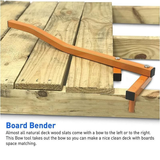Darrahopens Outdoor Recreation > Boating > Boating Accessories Lever Deck Board Bending, Straightening and Locking Tool for Faster & Easier Deck Installation（1 pcs） In Australia - Darrahopens