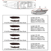 Outdoor V-shaped yacht with dust cover, sunscreen and rainproof boat cover, Teflon boat body protection cover In Australia - Darrahopens
