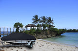 Darrahopens Outdoor Recreation > Boating > Boating Accessories Outdoor V-shaped yacht with dust cover, sunscreen and rainproof boat cover, Teflon boat body protection cover In Australia - Darrahopens