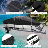 Darrahopens Outdoor Recreation > Boating > Boating Accessories Outdoor V-shaped yacht with dust cover, sunscreen and rainproof boat cover, Teflon boat body protection cover In Australia - Darrahopens