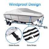 Darrahopens Outdoor Recreation > Boating > Boating Accessories Outdoor V Yacht Dust Cover Waterproof Sun Protection Boat Hull Cover Rain Shield