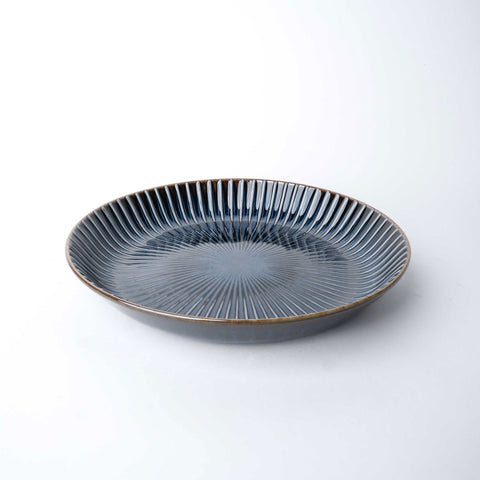 Darrahopens Outdoor Recreation > Boating > Boating Accessories Plate High Rim 22.5cm Navy Sendan Glaze