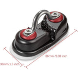 Darrahopens Outdoor Recreation > Boating > Boating Accessories ROpe Cleats, Ball Bearing Quick Entry Cam Cleats For Line Sizes Up To 5/8 Inch, Dinghy Accessories