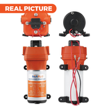 Darrahopens Outdoor Recreation > Boating > Boating Accessories SEAFLO 12V Water Pump Pressure Diaphragm Self Priming Pump 4.5Gallons Per Min 17LPM 40PSI Water Booster for Caravan Motorhome Camper Trailer Boat Yacht