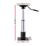 Darrahopens Outdoor Recreation > Boating > Boating Accessories Seamanship Boat Seat Pedestal 34-46cm Adjustable Gas Lift 360 Degrees Swivel
