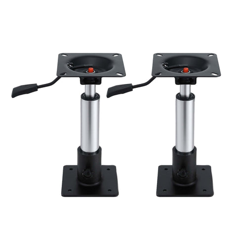 Darrahopens Outdoor Recreation > Boating > Boating Accessories Seamanship Boat Seat Pedestal 34–46cm Adjustable Gas Lift 360 Degrees Swivel 2 Pack