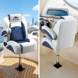 Darrahopens Outdoor Recreation > Boating > Boating Accessories Seamanship Boat Seat Pedestal 34–46cm Adjustable Gas Lift 360 Degrees Swivel 2 Pack