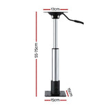 Darrahopens Outdoor Recreation > Boating > Boating Accessories Seamanship Boat Seat Pedestal 55-75cm Adjustable Gas Lift 360 Degrees Swivel