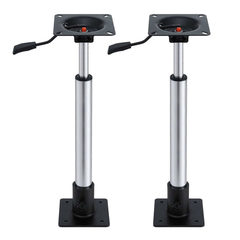 Darrahopens Outdoor Recreation > Boating > Boating Accessories Seamanship Boat Seat Pedestal 55–75cm Adjustable Gas Lift 360 Degrees Swivel 2 Pack
