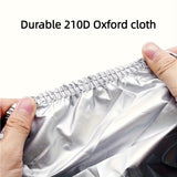 Darrahopens Outdoor Recreation > Boating > Boating Accessories Trailerable Boat Cover – Heavy Duty Waterproof Tarp with Storage Bag, Designed for V-Hull, Fish & Ski, Runabout, Bass & Fishing Boats,17-20FTSilver