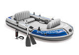Darrahopens Outdoor Recreation > Boating > Canoes & Kayaks Intex Excursion 4 Boat Set 68324