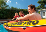 Darrahopens Outdoor Recreation > Boating > Canoes & Kayaks Intex Explorer Pro 300 - Inflatable Boat Sest 58358