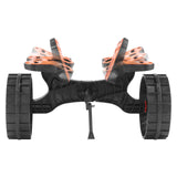 Darrahopens Outdoor Recreation > Boating > Canoes & Kayaks VEVOR Kayak Cart, 136.1 kg Load Capacity, Foldable Kayak Trolley with 25.4 cm Solid Rubber Tires & 1 Ratchet Strap, Paddle Board Trolley for Carrying Kayaks, Canoes, Paddleboards, Float Mats,Jon Boats