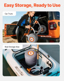 Darrahopens Outdoor Recreation > Boating > Canoes & Kayaks VEVOR Kayak Cart, 158.8 kg Load Capacity, Kayak Trolley with 30.5 cm Inflatable PU Tires & 2 Straps, Assembles & Disassembles Within Seconds, Paddle Board Trolley for Carrying Kayaks and Canoes