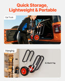 Darrahopens Outdoor Recreation > Boating > Canoes & Kayaks VEVOR Kayak Cart, 68.0 kg Load Capacity, Stand Up Paddle Board Trolley with 25.4 cm Solid Rubber Tires & Kickstands, Paddle Board Carrier with Ratchet Strap for Paddleboard & Surfboard Transport