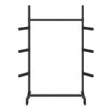 Darrahopens Outdoor Recreation > Boating > Canoes & Kayaks Weisshorn Kayak Storage Rack 3-Tier Canoe SUP Paddleboard Garage 80kg Casters In Australia - Darrahopens