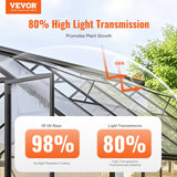 Darrahopens Outdoor Recreation > Boating > Life Jackets VEVOR 15 Pack Polycarbonate Greenhouse Panels, 2' X 4' X 0.24'' Roof Panels Sheets, Waterproof UV Protected Corrugated Plastic Roofing, Impact Resistance Clear Roofing Sheets for Greenhouse/Garden