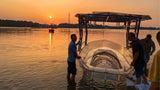 5.6m (12-Person) Smart Electric Power Transparent Boat In Australia - Darrahopens