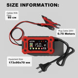 Darrahopens Outdoor Recreation > Camping > Batteries & Generators 15-Amp Battery Charger, 12V  Lithium iron phosphate battery Car Battery Charger Trickle Charger Smart Battery Maintainer w/Temp Compensation for Car Truck Lawn Mower Boat Marine