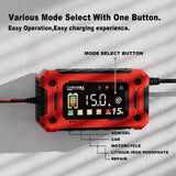 Darrahopens Outdoor Recreation > Camping > Batteries & Generators 15-Amp Battery Charger, 12V  Lithium iron phosphate battery Car Battery Charger Trickle Charger Smart Battery Maintainer w/Temp Compensation for Car Truck Lawn Mower Boat Marine