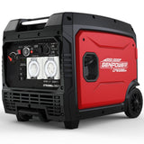 Darrahopens Outdoor Recreation > Camping > Batteries & Generators GENPOWER 6.2kW Peak 6.0kW Inverter Generator, Push Button & Remote Start, 15L Tank, Portable w/ Wheels, Camping, Backup