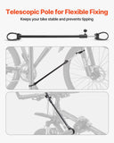 Darrahopens Outdoor Recreation > Camping > Batteries & Generators VEVOR Bike Repair Stand, 29.9 kg Heavy-duty Bicycle Work Stand with 835-1440 mm Adjustable Height & Magnetic Tool Tray, Foldable Bicycle Maintenance Rack, Shop Home Mechanics for Mountain & Road Bike
