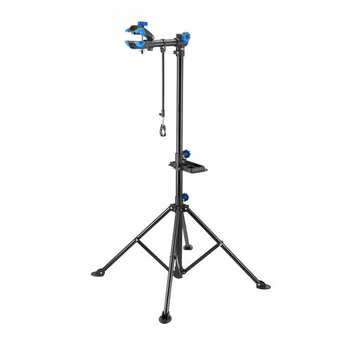 Darrahopens Outdoor Recreation > Camping > Batteries & Generators VEVOR Bike Repair Stand, 29.9 kg Heavy-duty Bicycle Work Stand with 835-1440 mm Adjustable Height & Magnetic Tool Tray, Foldable Bicycle Maintenance Rack, Shop Home Mechanics for Mountain & Road Bike