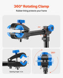 Darrahopens Outdoor Recreation > Camping > Batteries & Generators VEVOR Bike Repair Stand, 29.9 kg Heavy-duty Bicycle Work Stand with 835-1440 mm Adjustable Height & Magnetic Tool Tray, Foldable Bicycle Maintenance Rack, Shop Home Mechanics for Mountain & Road Bike