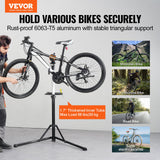 Darrahopens Outdoor Recreation > Camping > Batteries & Generators VEVOR Bike Repair Stand, 66 lbs Heavy-duty Aluminum Bicycle Repair Stand, Adjustable Height Bike Maintenance Workstand with Magnetic Tool Tray Telescopic Arm, Foldable Bike Work Stand for Home, Shops