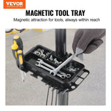 Darrahopens Outdoor Recreation > Camping > Batteries & Generators VEVOR Bike Repair Stand, 80 lbs Heavy-duty Steel Bicycle Repair Stand, Adjustable Height Bike Maintenance Workstand with Magnetic Tool Tray Telescopic Arm, Foldable Bike Work Stand for Home, Shops