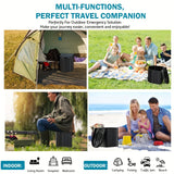 Darrahopens Outdoor Recreation > Camping > Camp Furniture Black collapsible camping toilet, portable outdoor toilet, camping furniture Australia, lightweight camping gear, compact toilet for travel, camping sanitation solution In Australia - Darrahopens