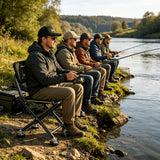 Darrahopens Outdoor Recreation > Camping > Camp Furniture Black folding camping chair, outdoor chair, portable chair, sturdy camping chair, comfortable camping chair, camping furniture Australia